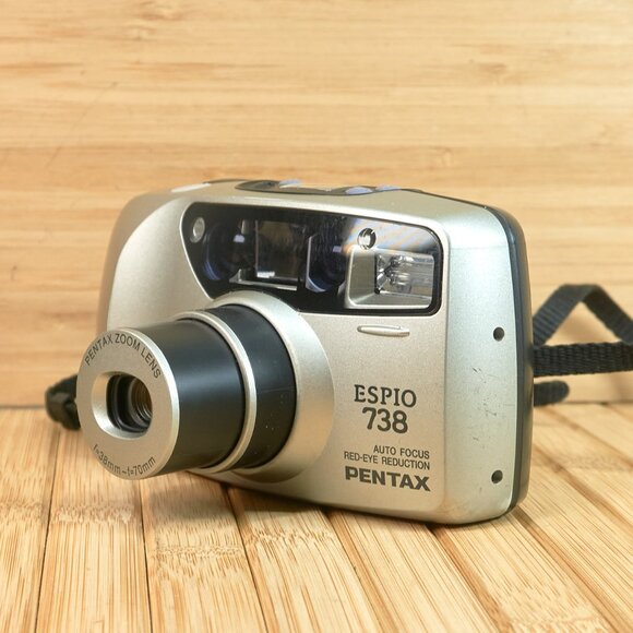 Vintage Pentax Espio 738 Point and Shoot Film Camera, 38-70 mm Pentax Zoom Lens - Picture 3 of 7